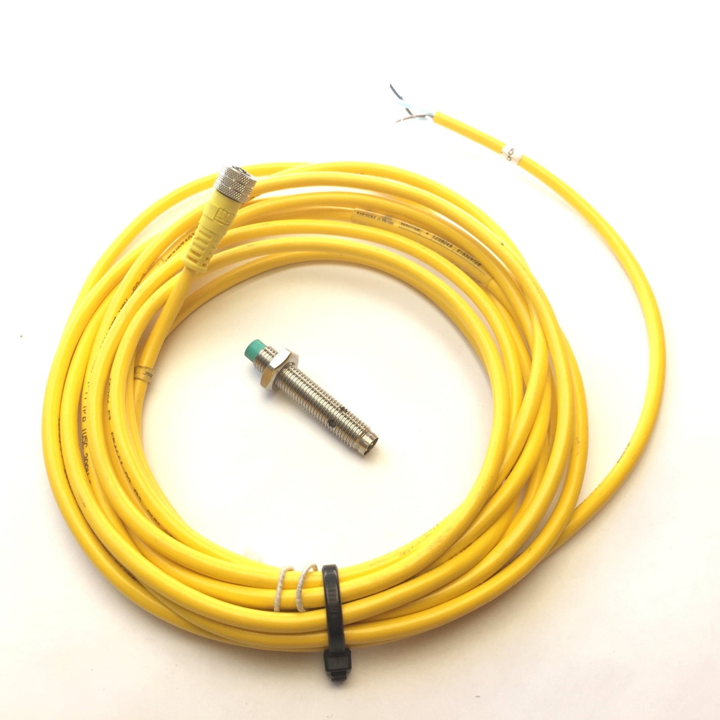 Used Pepperl+Fuchs 553094 Inductive Proximity Sensor 10-24VDC 3Pin Range 2.5mm NO NPN