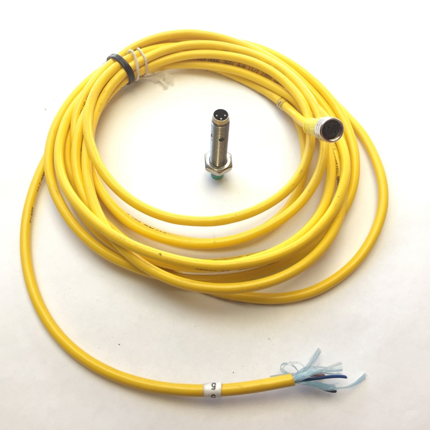 Used Pepperl+Fuchs 553094 Inductive Proximity Sensor 10-24VDC 3Pin Range 2.5mm NO NPN