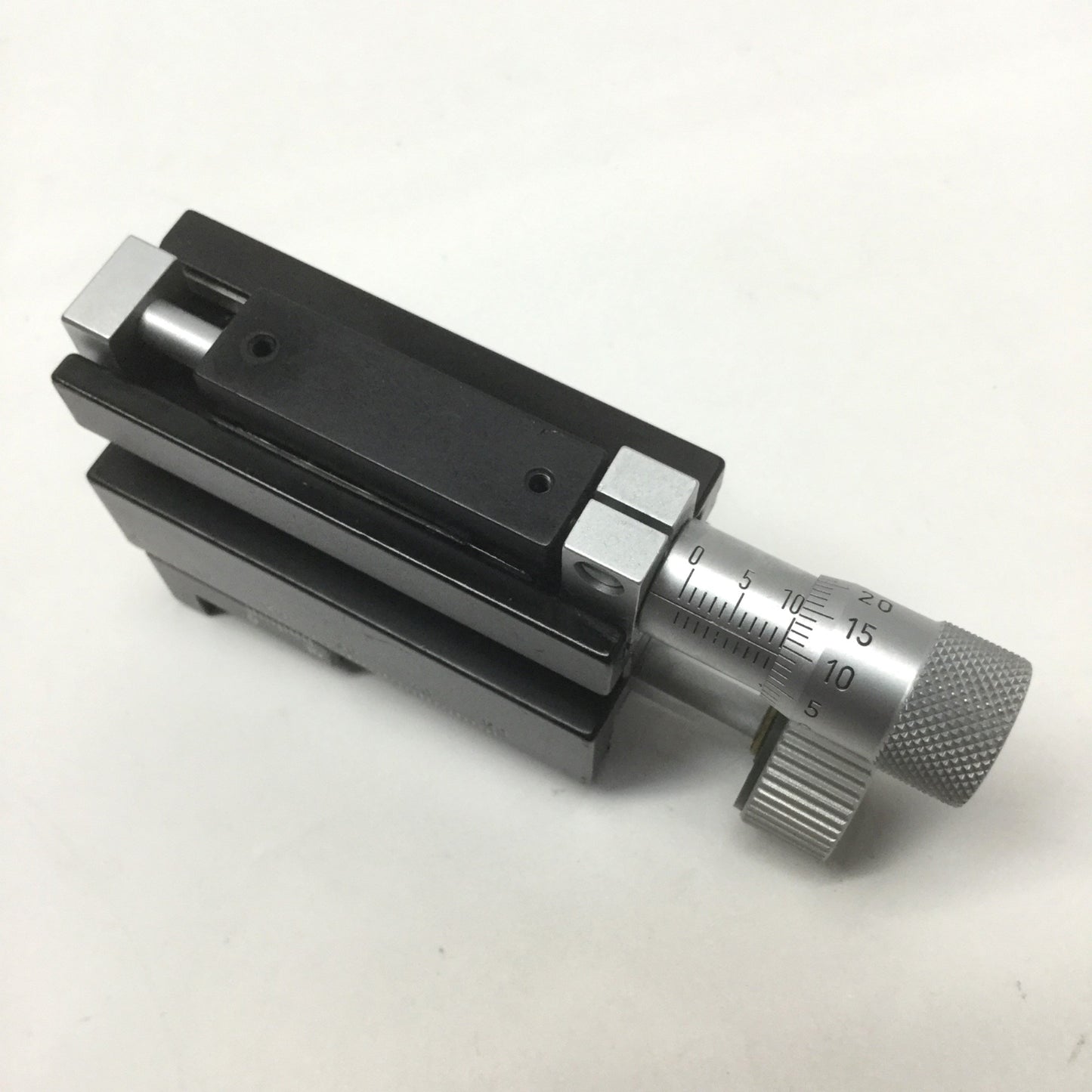 Used WPI Right-Hand Micromanipulator Linear X-Axis Stage 37mm Travel w/Fine Tune 10mm