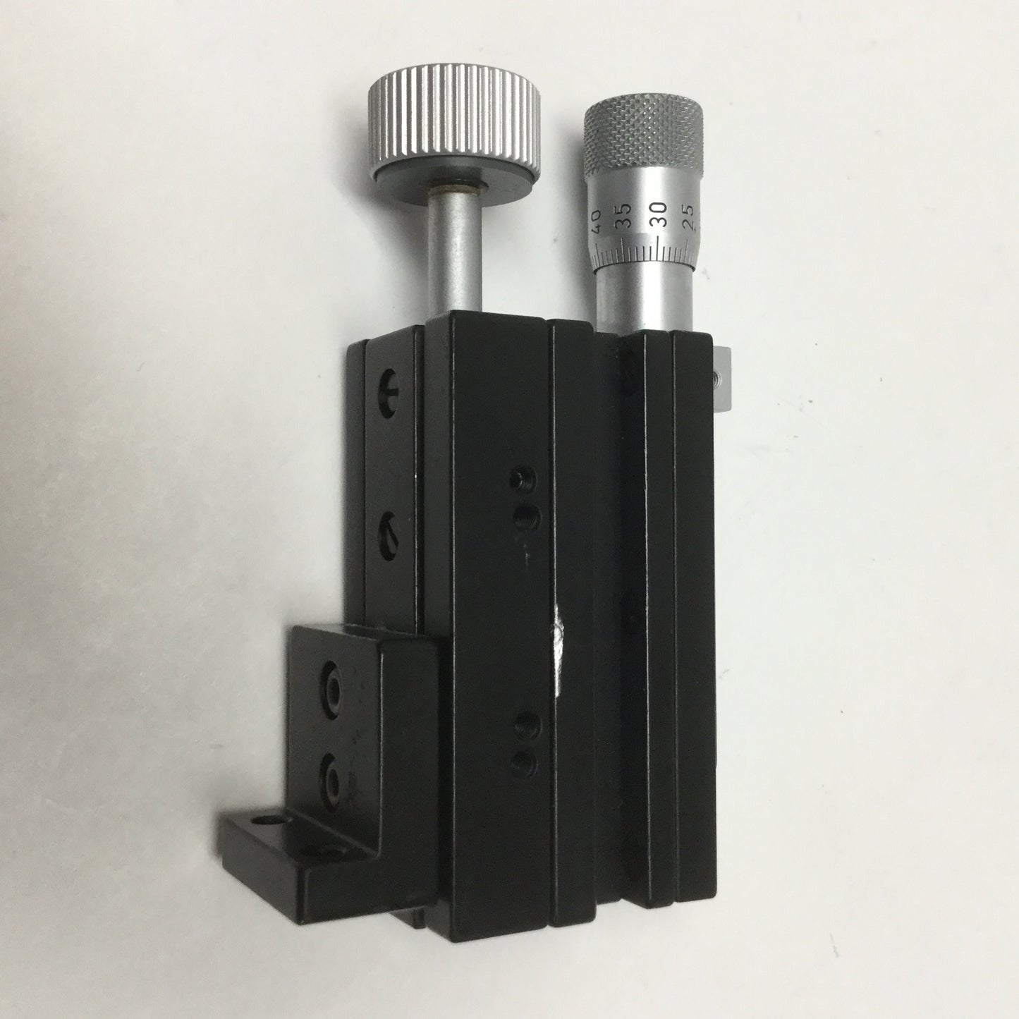 Used WPI Right-Hand Micromanipulator Linear X-Axis Stage 37mm Travel w/Fine Tune 10mm