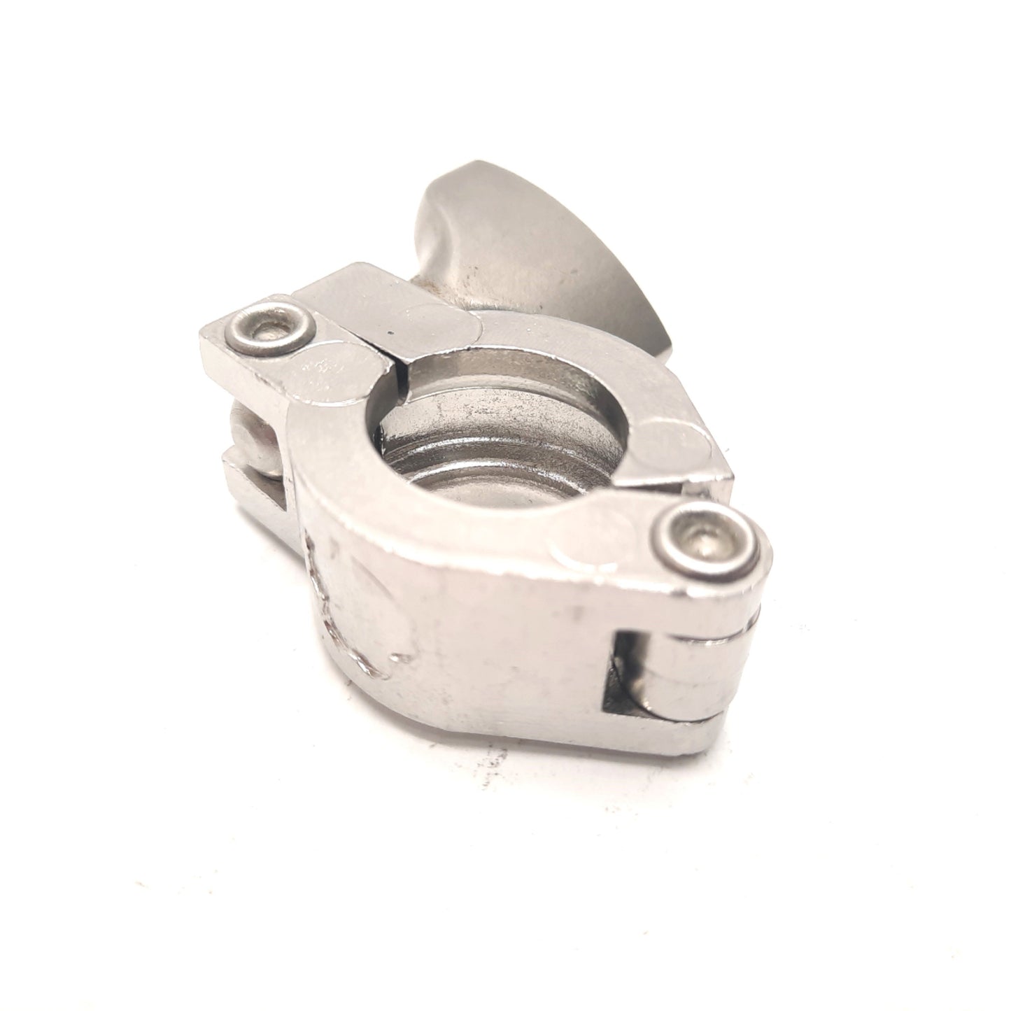 Used Tri-Clover Clamp Ferrule Mini Flange: 0.992"