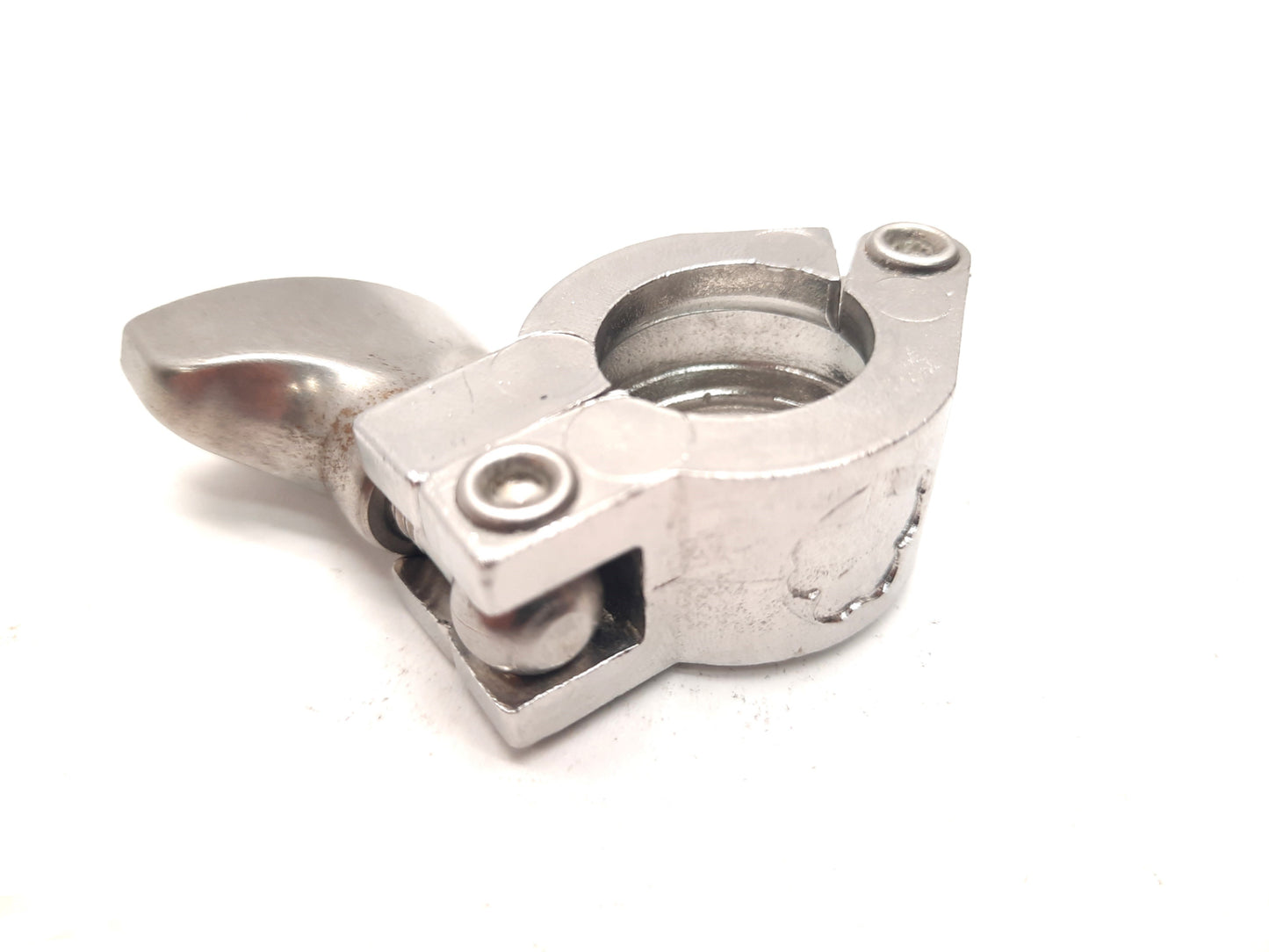 Used Tri-Clover Clamp Ferrule Mini Flange: 0.992"