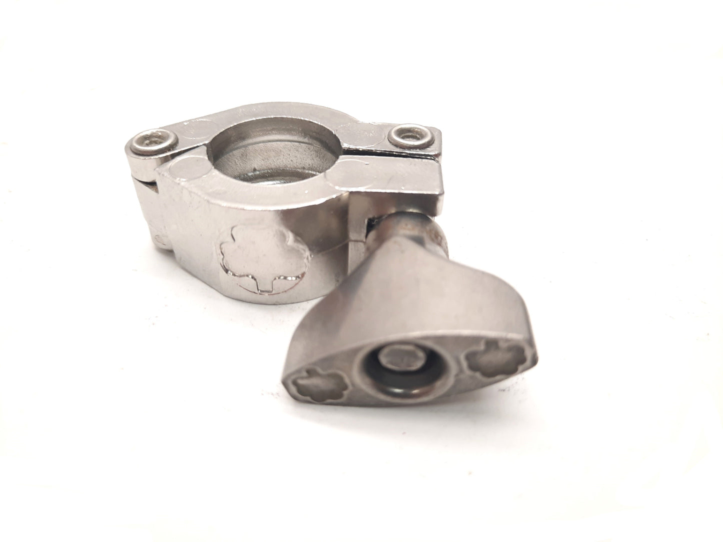 Used Tri-Clover Clamp Ferrule Mini Flange: 0.992"