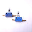 Used Lot of 2 Festo GR-M5 Control Valve, w/Barb Fittings, One-Way, 0.5-10bar