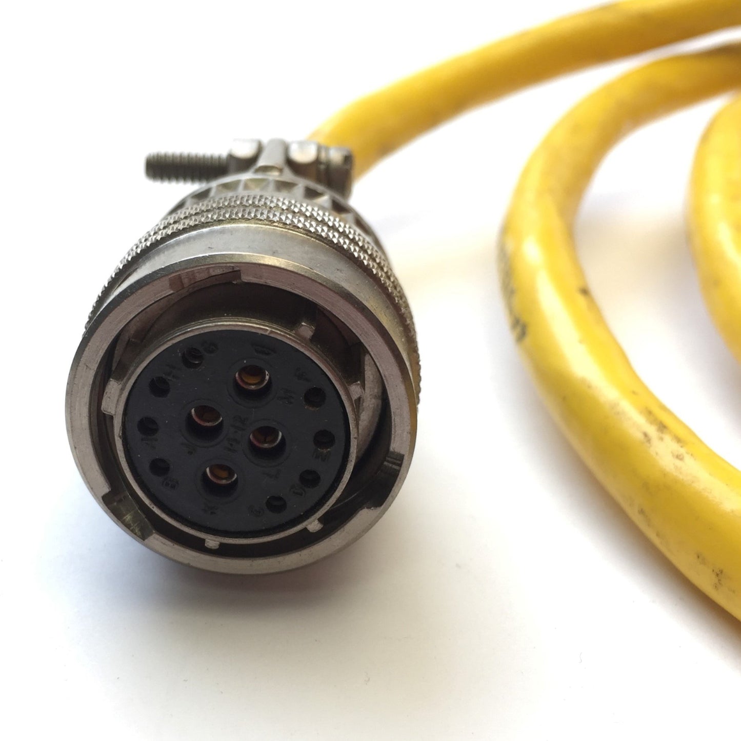 Used Parker 71-015017 Rev B Motor Power & Hall Effect Cable MS Round 12-Pin 4.5' Long