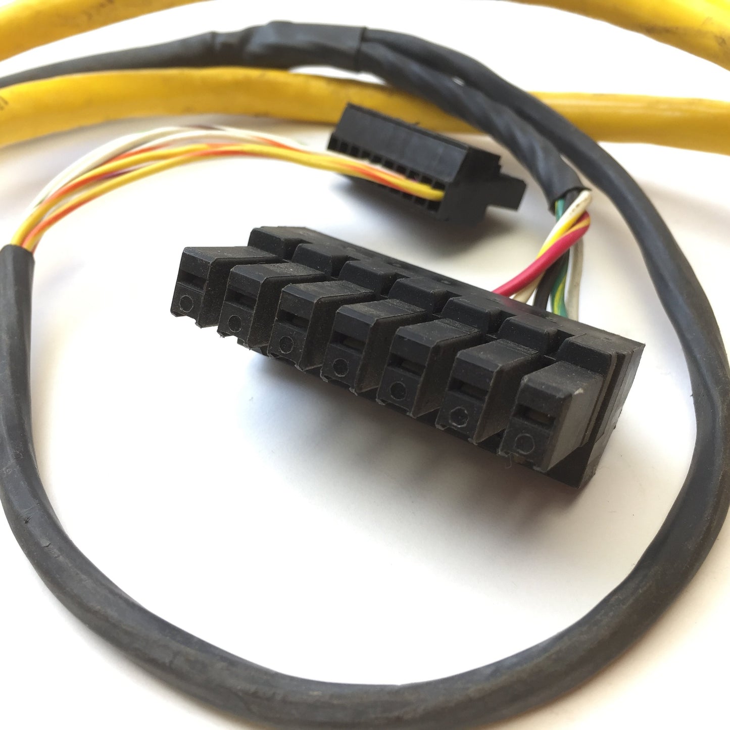 Used Parker 71-015017 Rev B Motor Power & Hall Effect Cable MS Round 12-Pin 4.5' Long