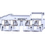 Used Lot of 13 Phoenix Contact Typ ZFDK2,5 Terminal Blocks (Grey), 800V, 24A