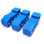 Used Lot of 15 Phoenix Contact Typ ZFDK2,5 Terminal Blocks (Blue), 800V, 24A