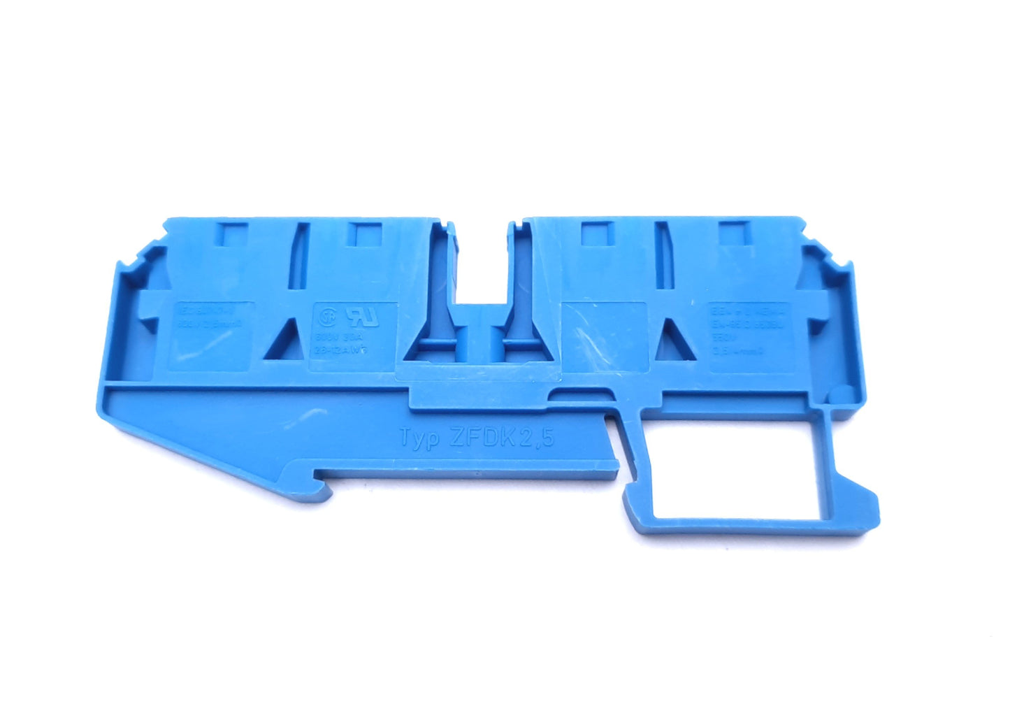 Used Lot of 15 Phoenix Contact Typ ZFDK2,5 Terminal Blocks (Blue), 800V, 24A