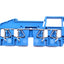 Used Lot of 15 Phoenix Contact Typ ZFDK2,5 Terminal Blocks (Blue), 800V, 24A