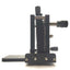 Used 2-Axis LASER Optic Mount Z: 7.5mm X: 20mm Travel Vert/Horiz Tilt ?35-40mm Optic