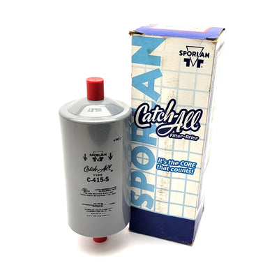 New SPORLAN C-415-S Catch-All Liquid Line Filter Drier 5/8" ODF Solder 7-18 Ton