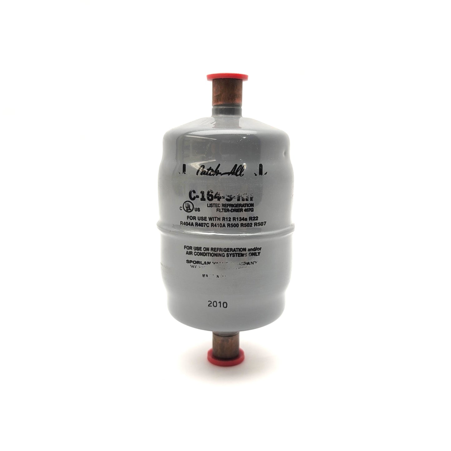 New SPORLAN C-164-S-HH Catch-All Reversible Filter Drier 1/2" ODF Solder 1-5 Ton