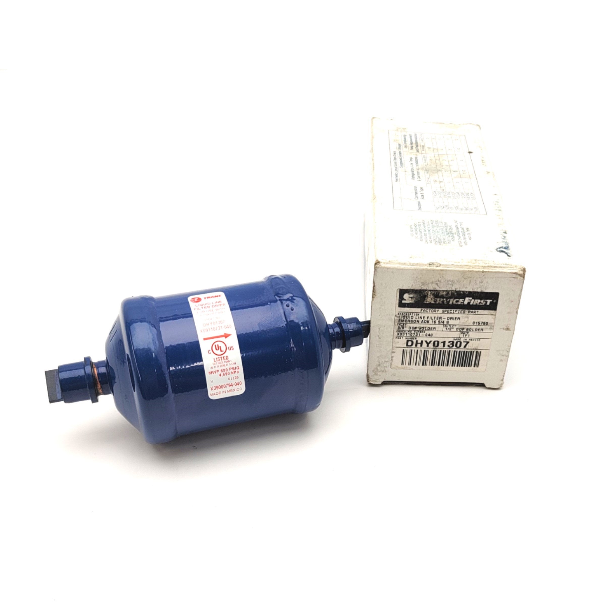 Service First Emerson DHY01307 Liquid Line Filter Drier 5/8