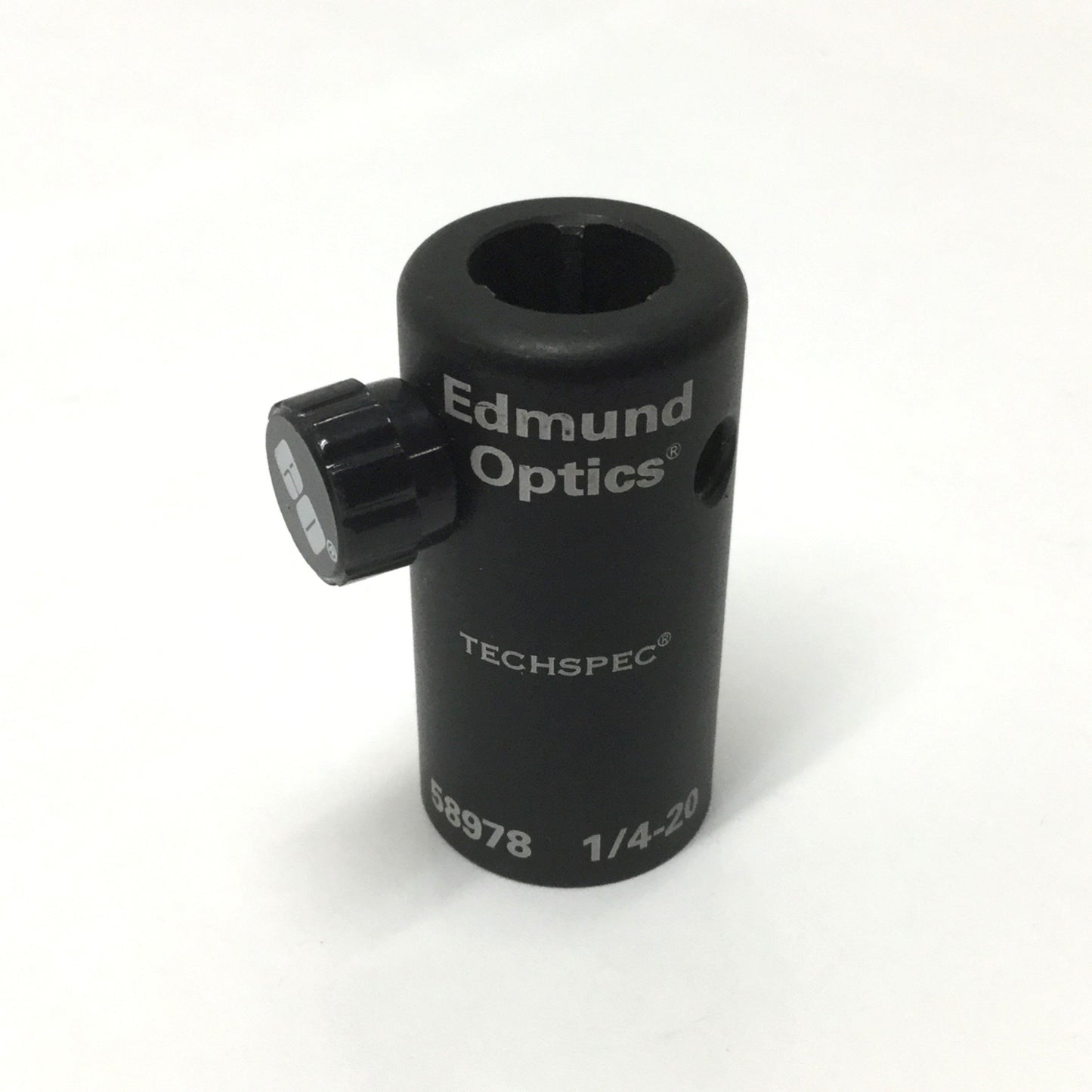 Used Edmund Optics 58-978 Techspec Optical 1/2" Post Holder, 1/4-20 Thread, 2" Long