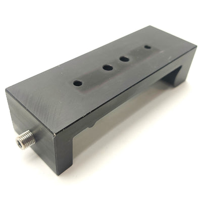 Used Lee Laser Inc LASER Optical Rail Carrier 6 x 2" Platform 4 11/16" Wide Rail Alum