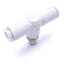 Used Lot of 4 SMC AS2001F Flow Control Valves, 1 MPa Maximum, In-Line Type, 6mm
