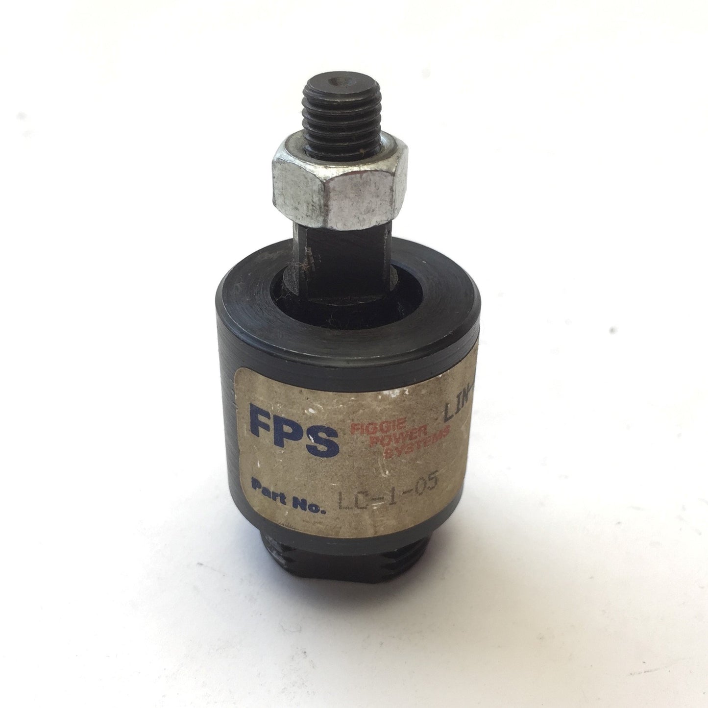 Used FPS LC-1-05 Self-Aligning Floating Joint Cylinder Actuator Rod Coupler 5/16-24