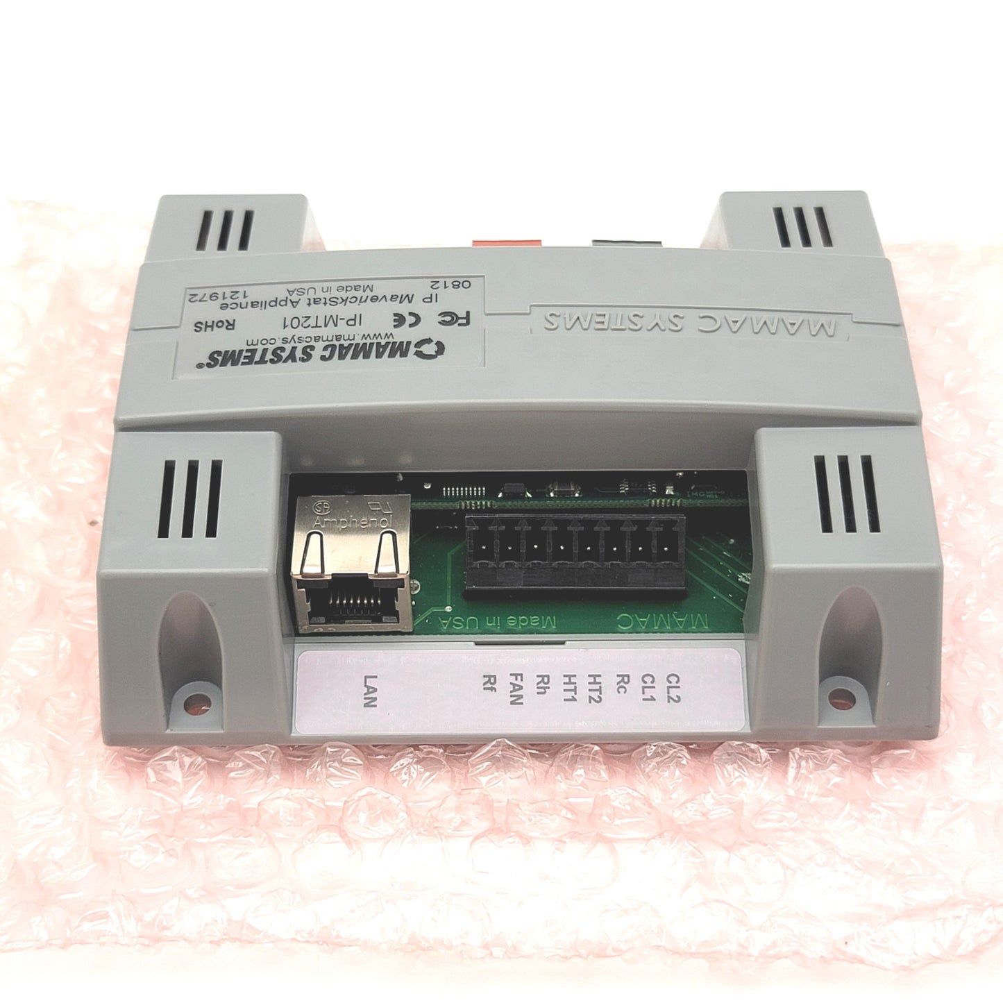 New – Open box MAMAC Systems IP-MT201 Maverick Stat IP Web-Enabled Thermostat 2-Stage Heat/Cool