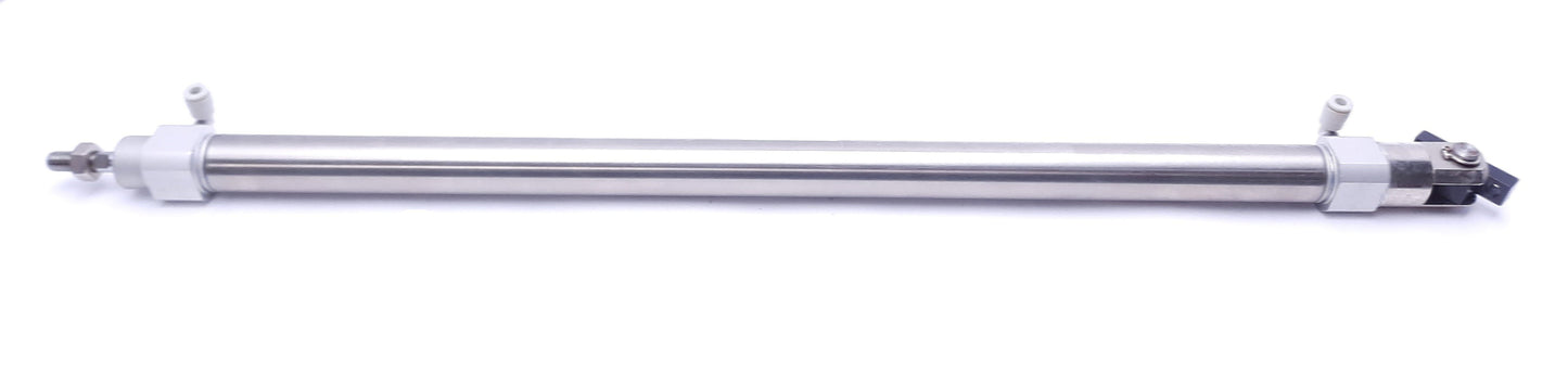 Used SMC CDM2D20-ULA000043 Pneumatic Cylinder, 20mm Bore, 370mm Stroke, M5x0.8