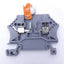 Used Lot of 11 Morsettitalia Euro T 2,5 (43439) Terminal Blocks, Lever Operated