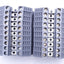 Used Lot of 20 Morsettitalia Euro 4/35 Terminal Blocks, 800V, 30A, 4mm