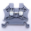 Used Lot of 20 Morsettitalia Euro 4/35 Terminal Blocks, 800V, 30A, 4mm