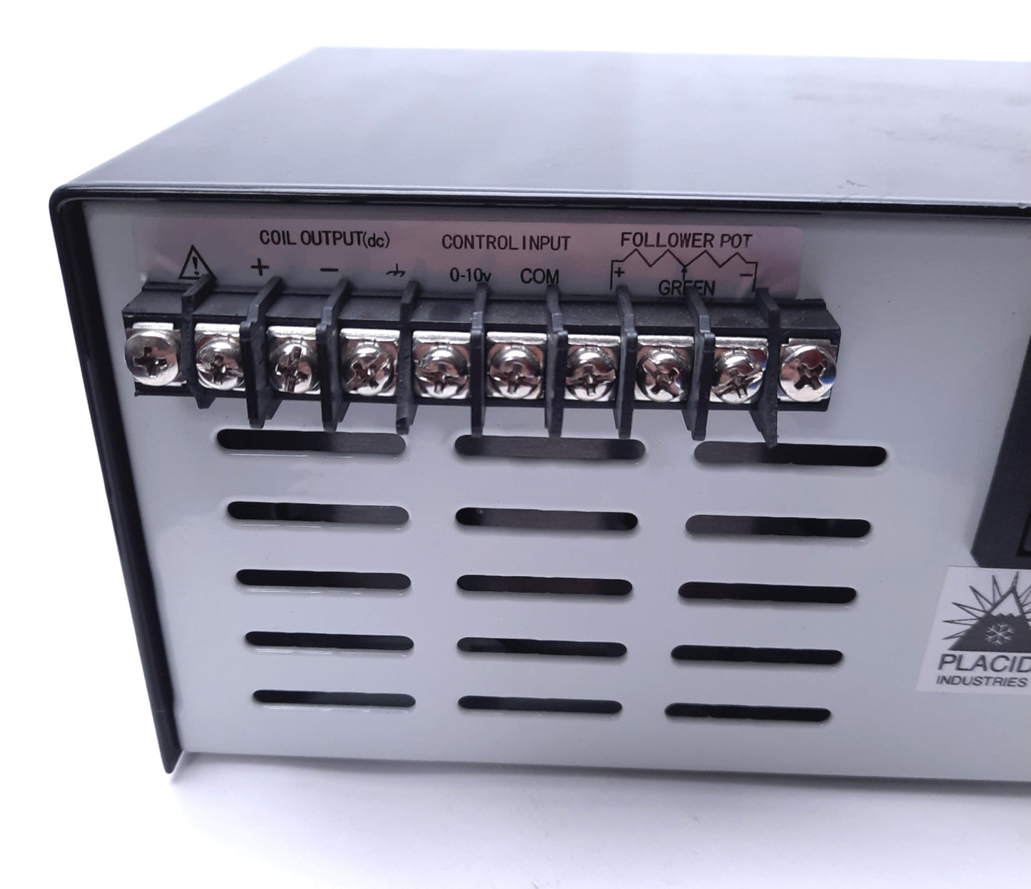 Used Placid Industries PS-24-MC2 Enclosed Power Supply, 220 VAC Input, 24 VDC Output