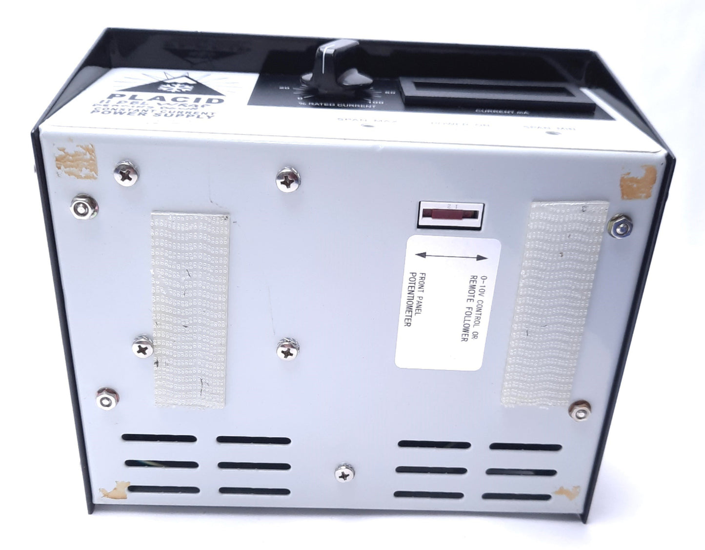 Used Placid Industries PS-24-MC2 Enclosed Power Supply, 220 VAC Input, 24 VDC Output