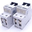 Used Lot of 2 ABL Sursum E 15A Circuit Breakers: Model 2EU15, 277 VAC, 2 Pole