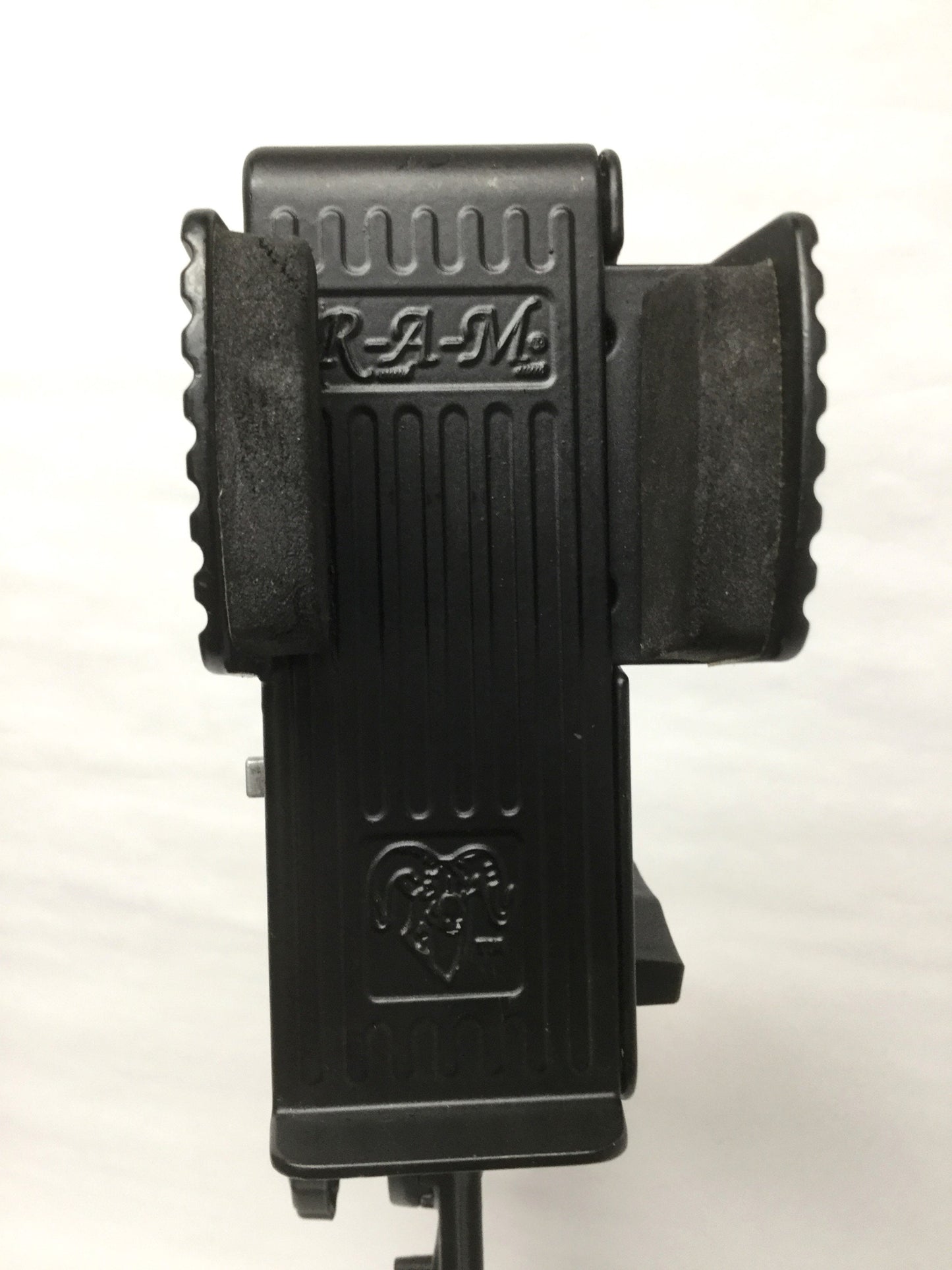 Used RAM Mount Ball Grip Adjustable Swivel Ratchet Arm 2-3" Wide Phone Holder 27" L