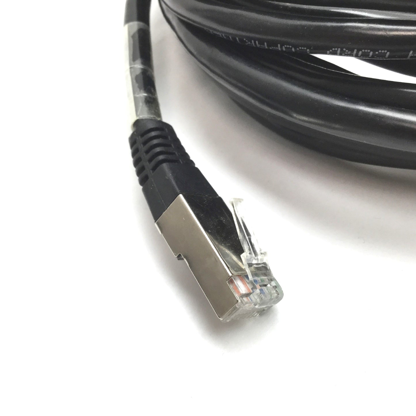 Used Cognex 300-1122-5R Dataman Barcode Reader Scanner Ethernet Cable, 5m, RJ45