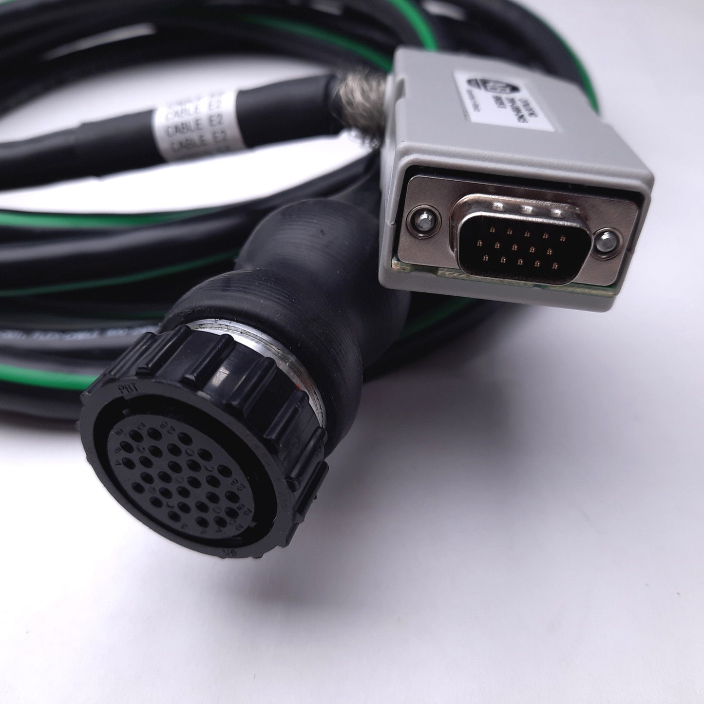 Used Flex-Cable NW-HI-TREX-9PRCOMP FITC1618C-001 Feedback Cable & 2090-UXBB-DM15