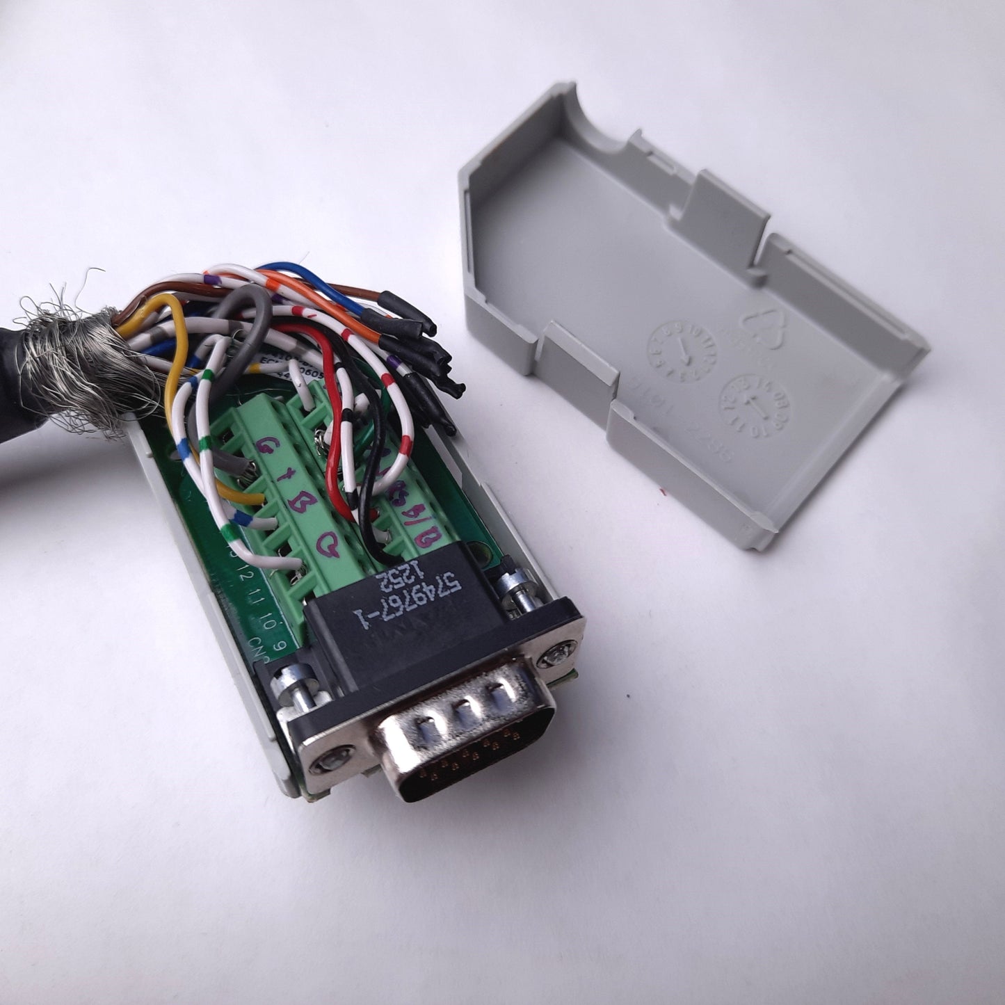 Used Flex-Cable NW-HI-TREX-9PRCOMP FITC1618C-001 Feedback Cable & 2090-UXBB-DM15