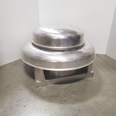 Used Centri Master PRN145 Direct Drive Centrifugal Exhaust Fan 120V 1/2HP 700CFM@1"