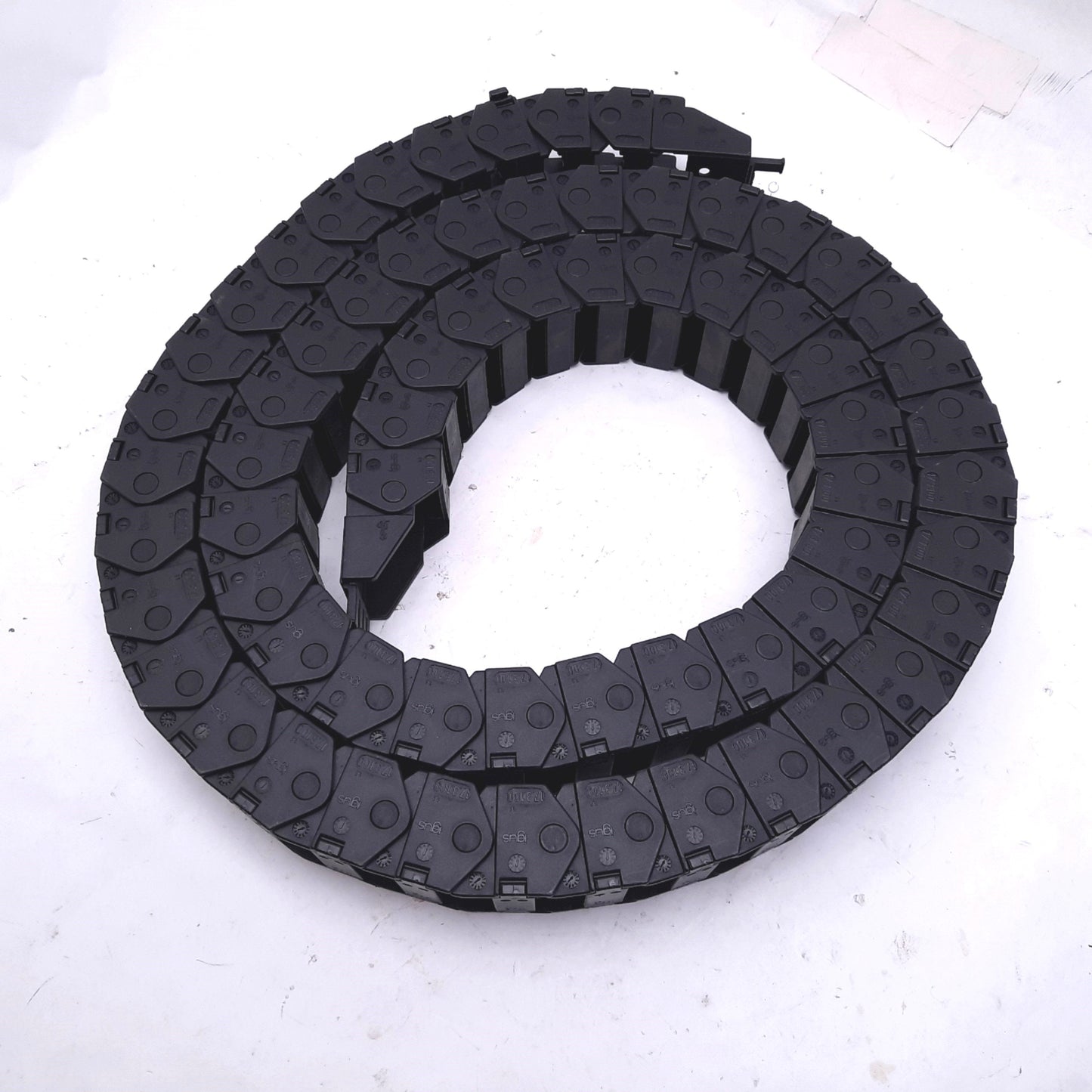 Used Igus 17.3.100 Cable Carrier Energy Chain OD: 1.5" x 2" x 78" ID: 1-3/8" x 1-1/4"