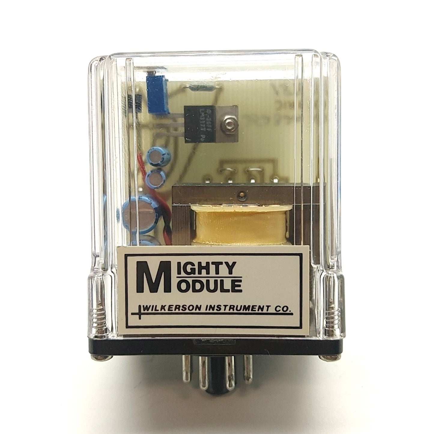 Used Wilkerson MM9046-5 DC Power Supply, 8-Pin Socket, Out: 5VDC 200mA, In: 115VAC