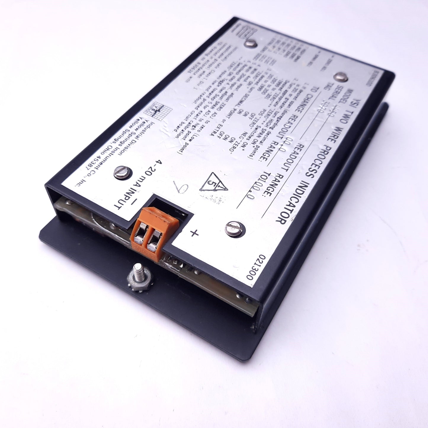 Used Yellow Springs Instrument 4450 Two-Wire Process Indicator Panel Display, 0-100.0