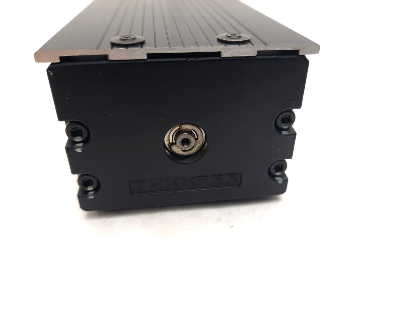 Used THK KR3306A-210 Linear Actuator, 210mm Travel, 6mm Lead, 600lbs Load, NEMA 23
