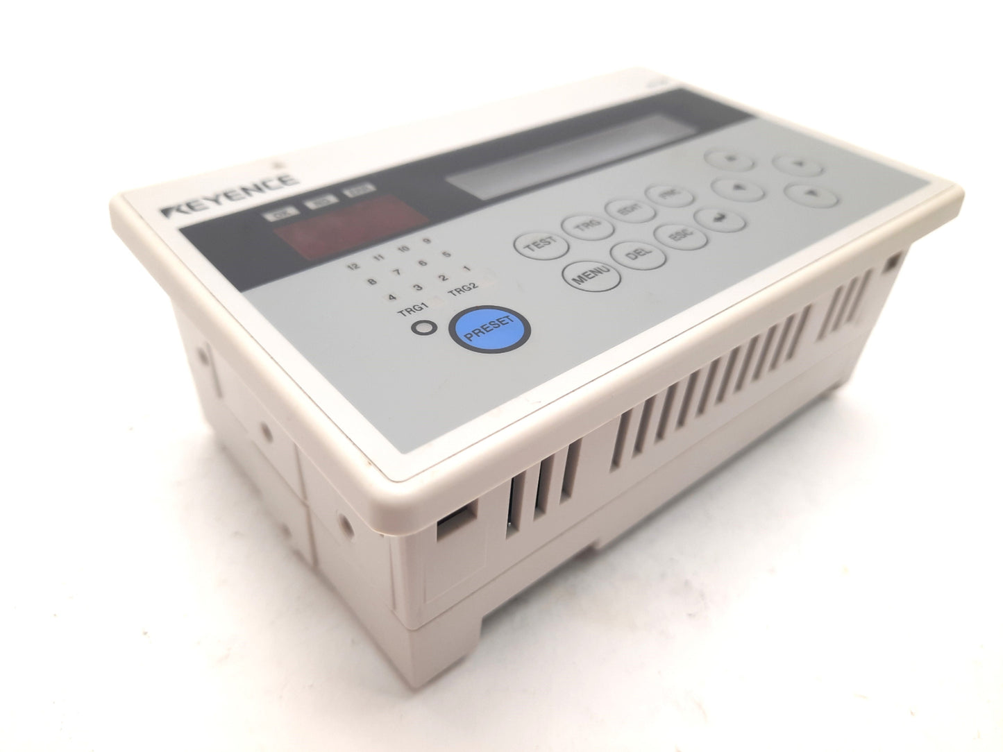 Used Keyence DV-90NE AutoID Barcode/Data Controller 24VDC Serial Interface NPN