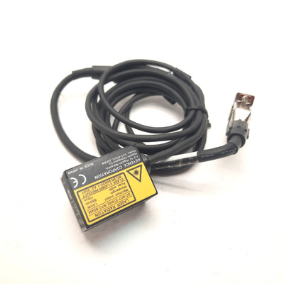 Used Keyence BL-1301 Compact Digital Laser Barcode Reader Scanner NPN 24VDC 500mm