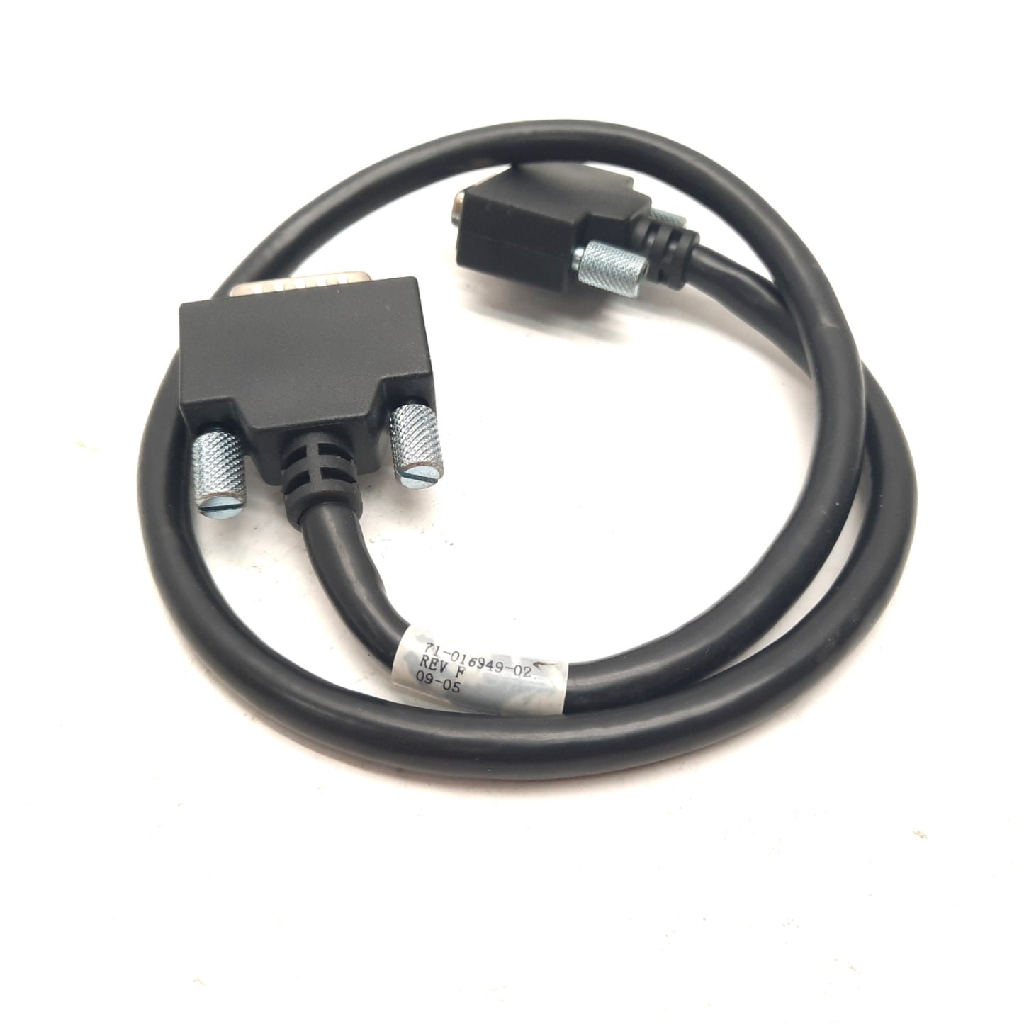 Used Parker Compumotor Expansion Cable L: 2' 15-Pin Male-Female 71-016949-02 Rev F