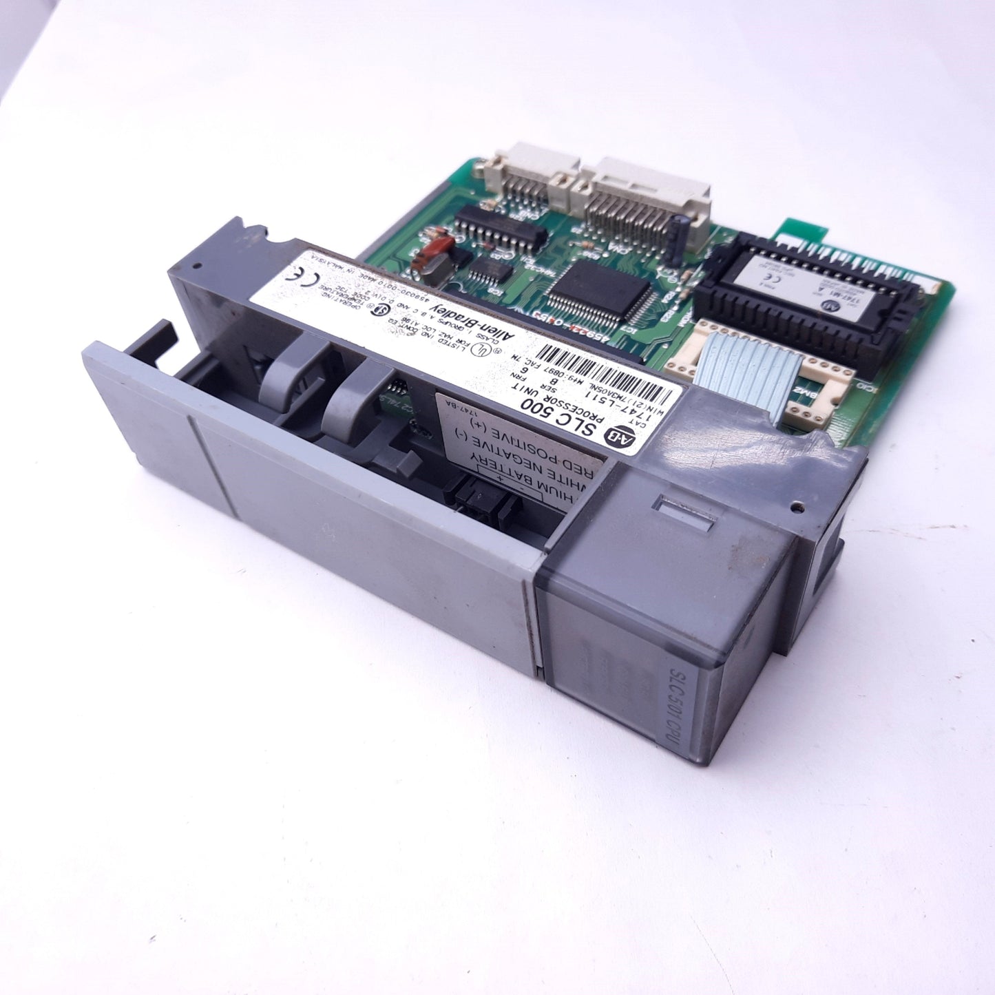 Used Allen Bradley 1747-L511 SLC 500 Processor Unit, Series B, FRN 6, 5VDC, 0.35A
