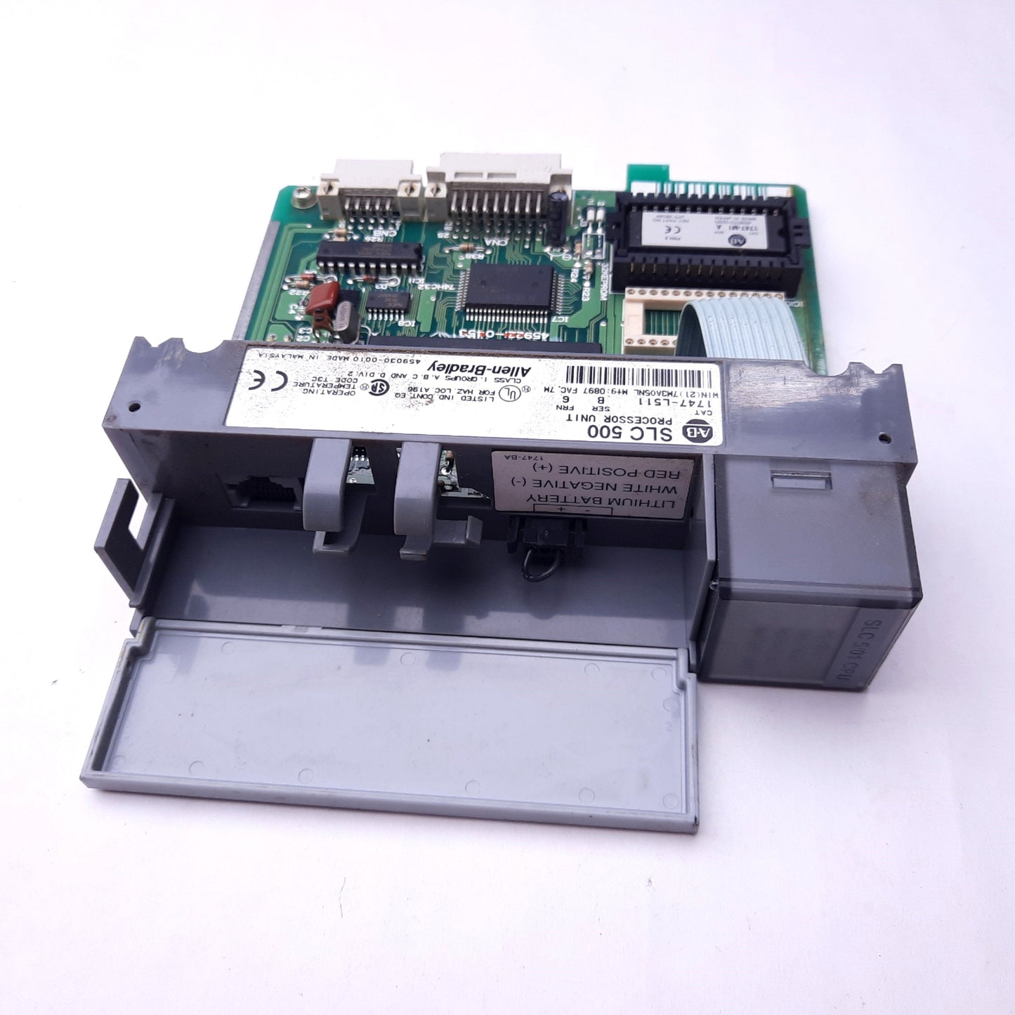 Used Allen Bradley 1747-L511 SLC 500 Processor Unit, Series B, FRN 6, 5VDC, 0.35A