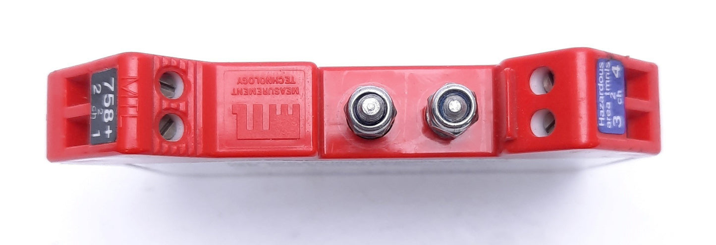 Used Measurement Technology MTL 758+ Shunt-Diode Safety Barrier, 250V Maximum
