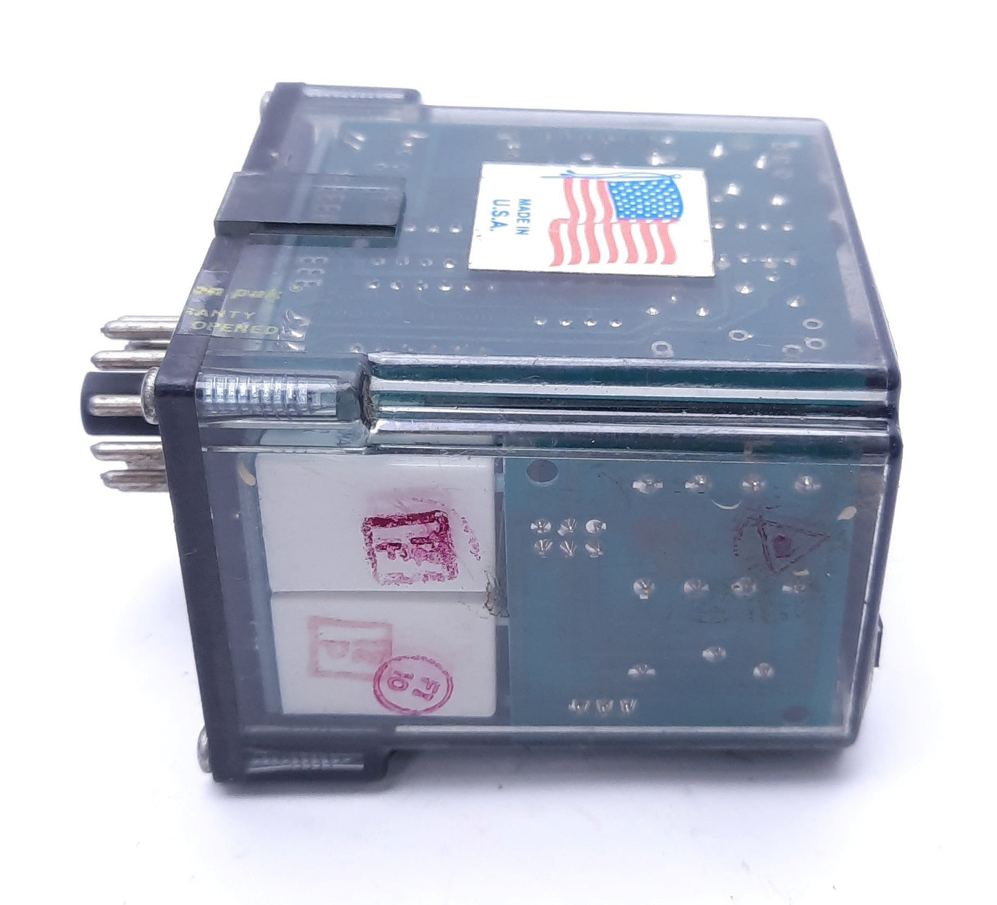 Used Action Pak 1000-6070M Signal Converter Relay, 0-10 VDC, 120 VAC, DPDT, 11-Pin