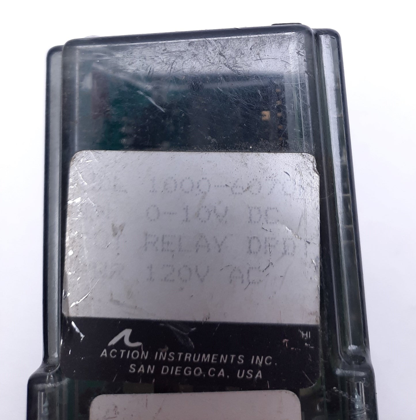 Used Action Pak 1000-6070M Signal Converter Relay, 0-10 VDC, 120 VAC, DPDT, 11-Pin