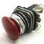 Used Allen Bradley 800T-D Red Push Button With 800T-XA Contacts NC NO