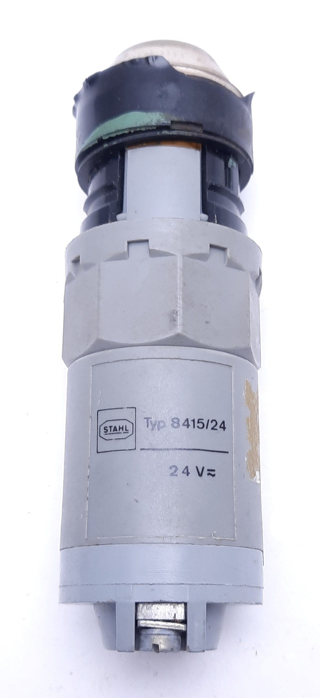 Used Stahl Typ 8415/24-A Yellow/Amber Pilot Light, 24VAC