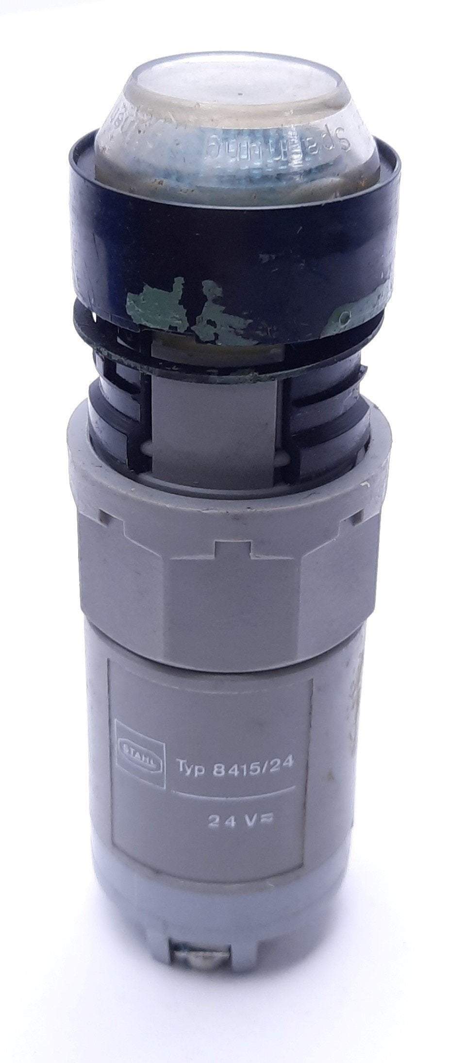 Used Stahl 8415/24 Green Panel Mount Pilot Light, 24VAC/DC